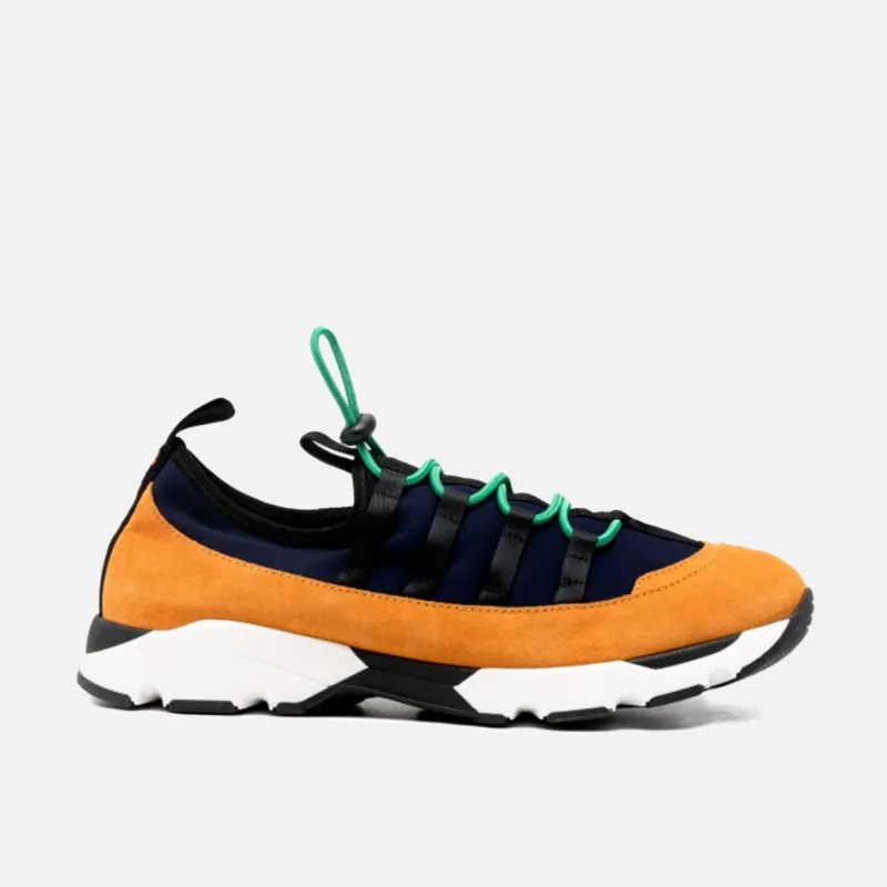 RUNNING SNEAKERS - BLUE / PUMPKIN sold by Lapstone & Hammer