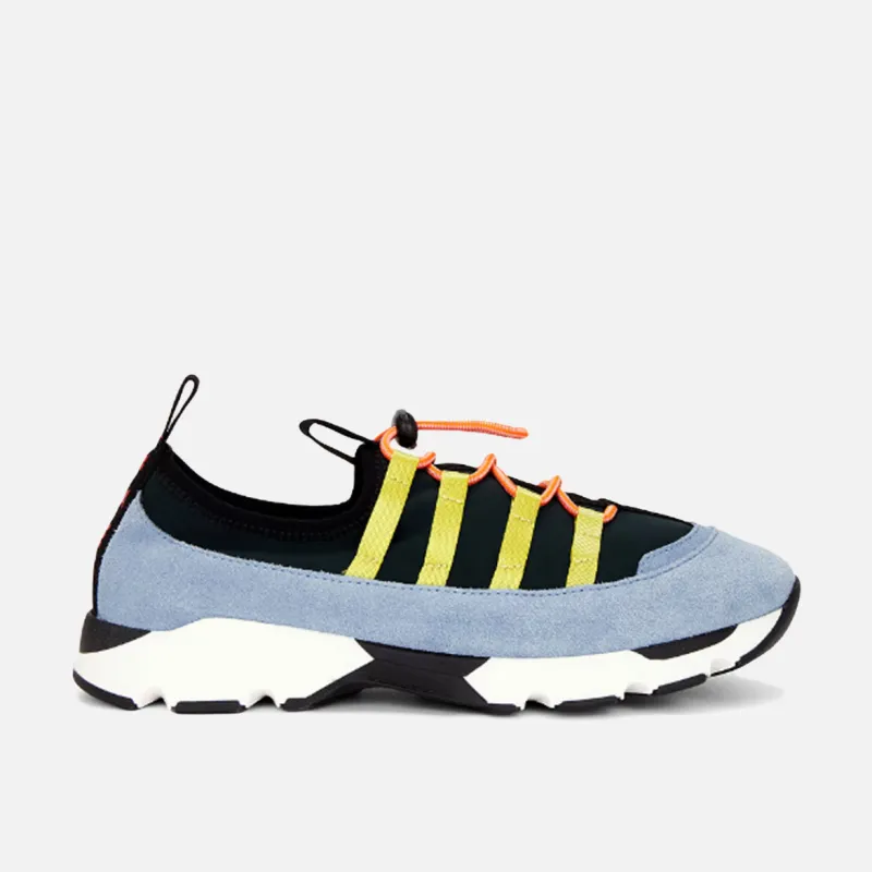 RUNNING SNEAKERS - GREEN / LIGHT BLUE sold by Lapstone & Hammer