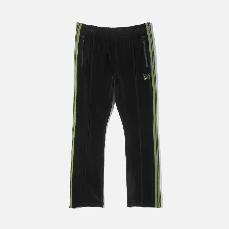 NARROW TRACK PANT - C/PE VELOUR - BLACK sold by Lapstone & Hammer