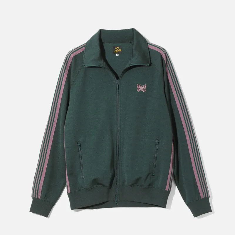 TRACK JACKET POLY SMOOTH - GREEN sold by Lapstone & Hammer