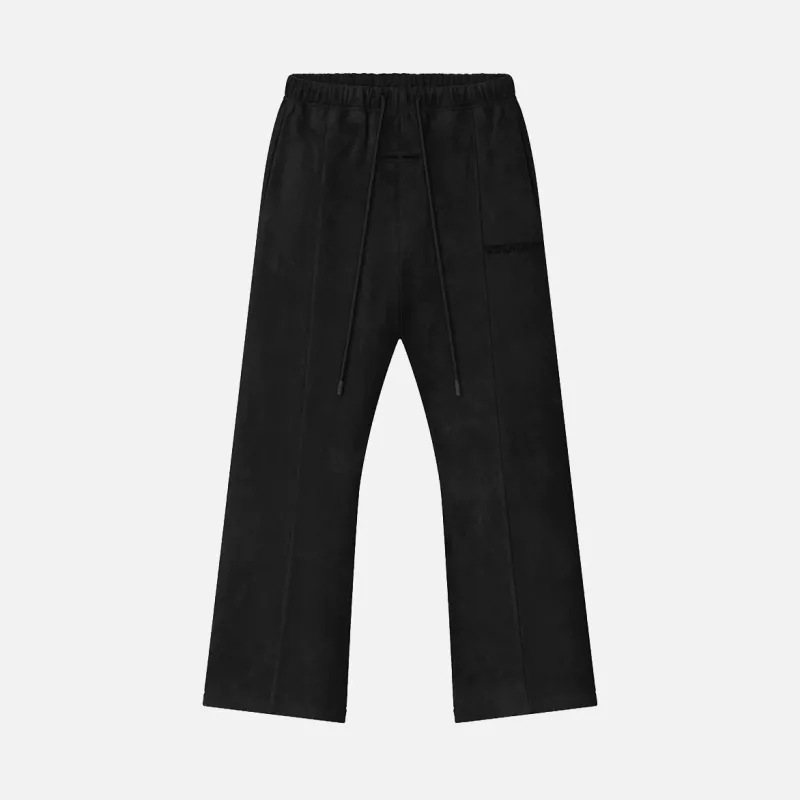 SUEDE FLEECE FLARE PANT - VINTAGE BLACK sold by Lapstone & Hammer