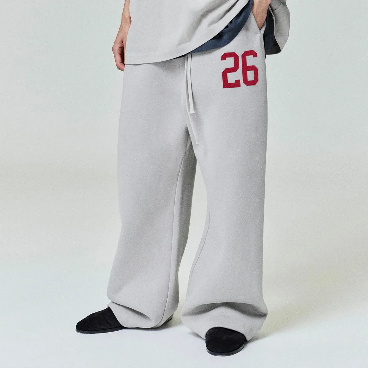 LOUNGE SWEATPANT - SMOKE GREY sold by Lapstone & Hammer product image thumbnail 4