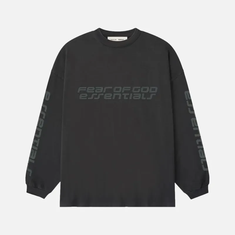 90'S LONG SLEEVE TEE - VINTAGE BLACK sold by Lapstone & Hammer