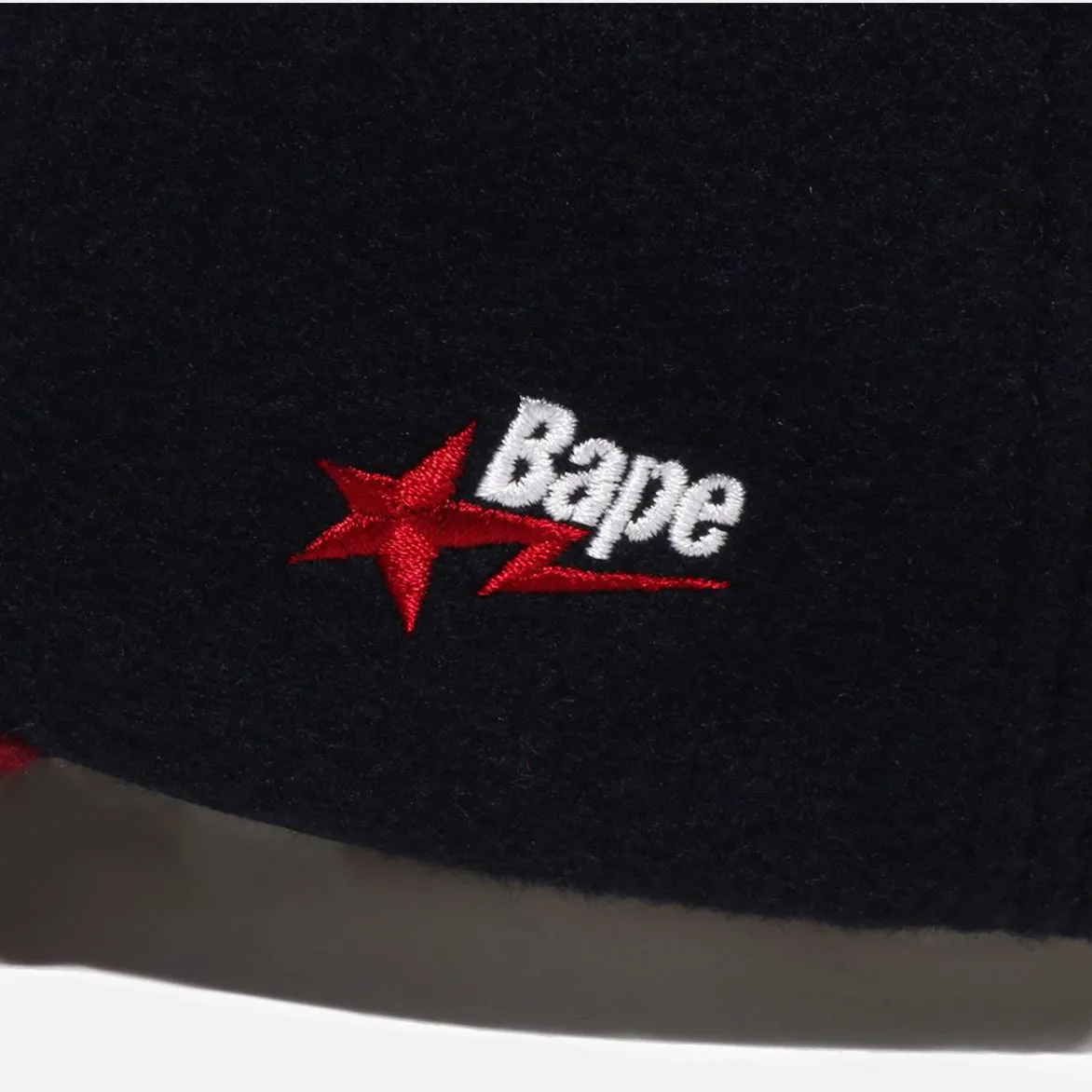 VARSITY LOGO WOOL CAP - NAVY sold by Lapstone & Hammer product image thumbnail 3