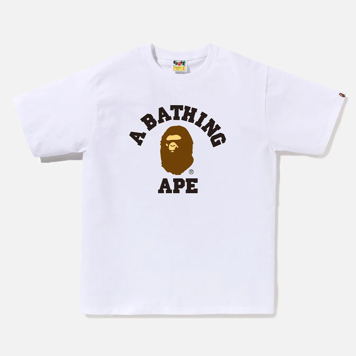 COLLEGE TEE - WHITE sold by Lapstone & Hammer