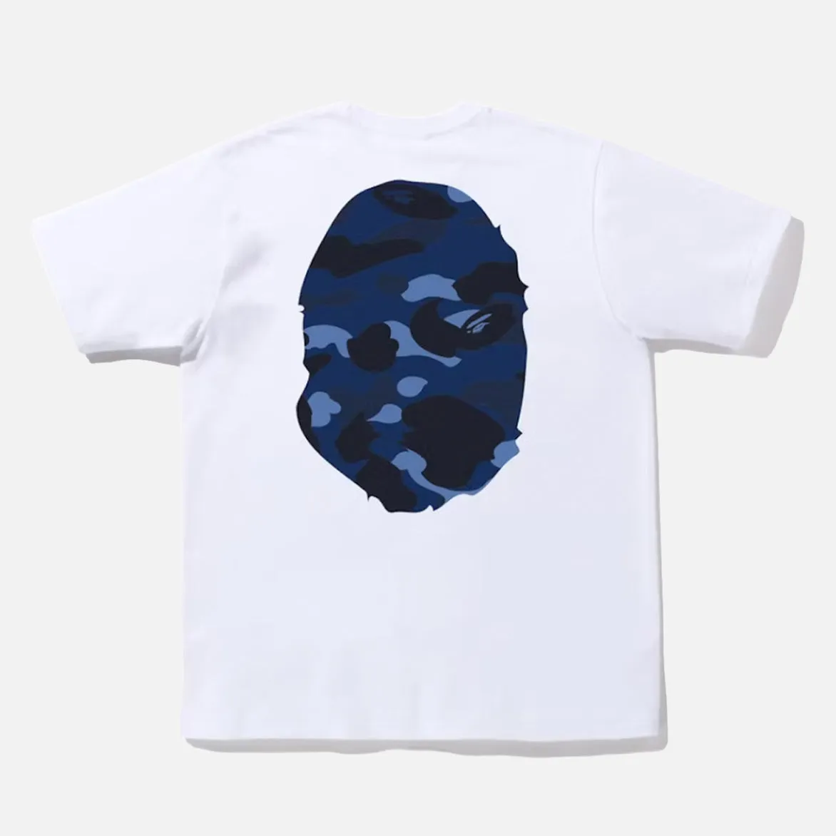 COLOR CAMO BIG APE HEAD TEE - WHITE / NAVY sold by Lapstone & Hammer product image thumbnail 2