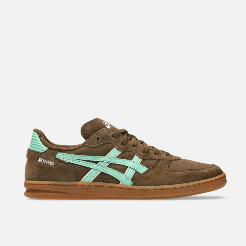SKYHAND OG - BROWN STORM / ICE GREEN made by Asics