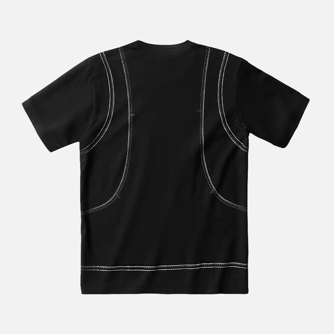 CSC1938 V1 SHORT SLEEVE "VEST" TEE - BLACK sold by Lapstone & Hammer product image thumbnail 2