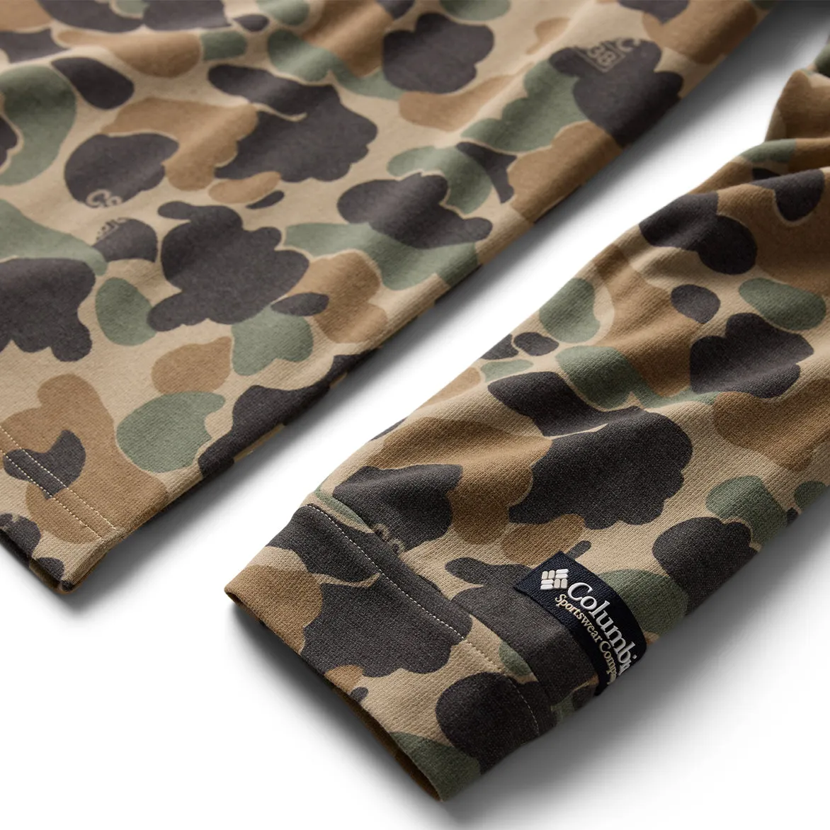 CSC1938 V1 PRINTED LONG SLEEVE TEE - BRITISH TAN DUCK CAMO sold by Lapstone & Hammer product image thumbnail 3