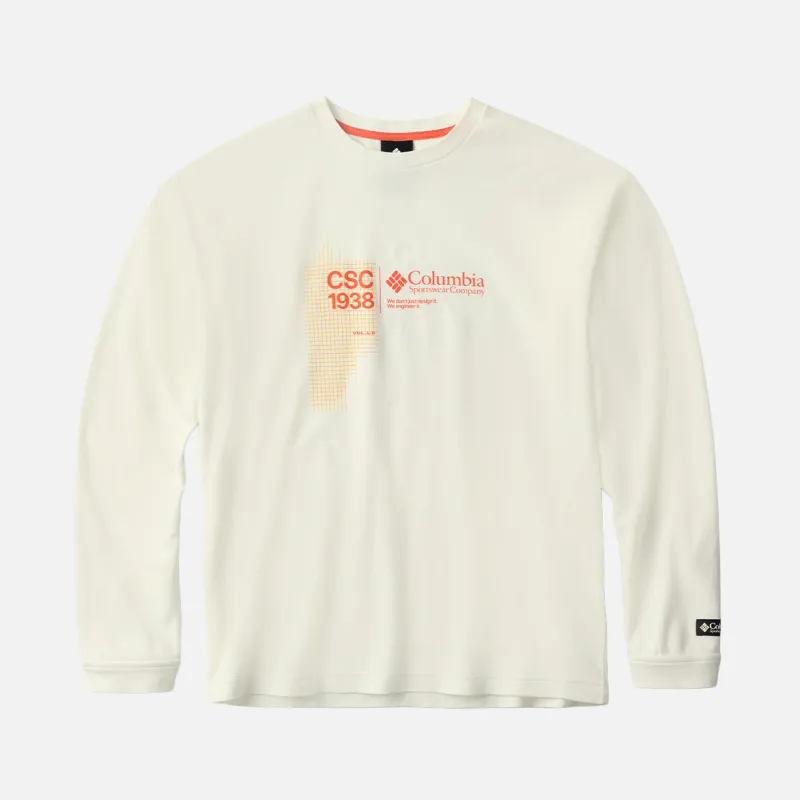 CSC1938 V1 PRINTED LONG SLEEVE TEE - SEA SALT made by Columbia