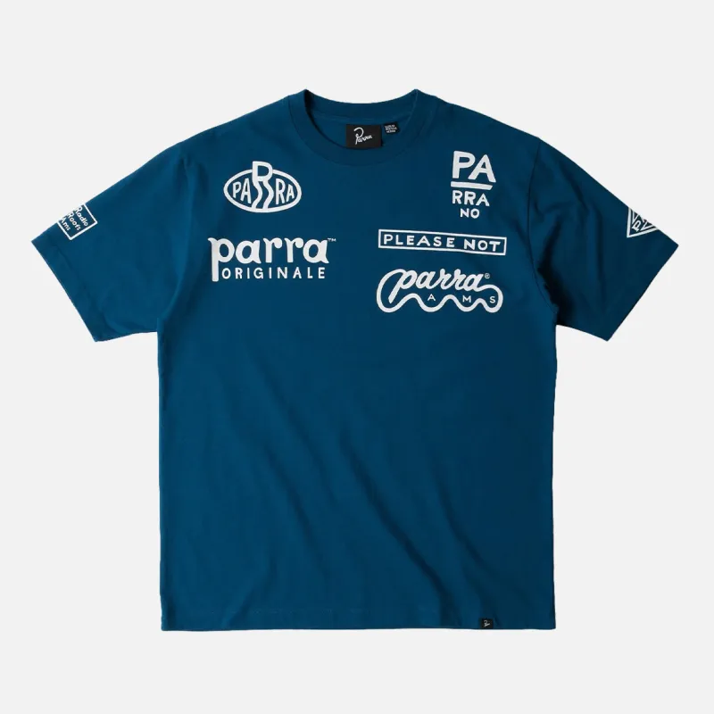 MEDIA TRAINING TEE - BLUE sold by Lapstone & Hammer