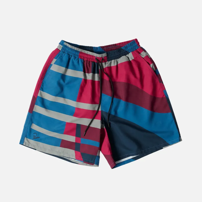 VERTICAL FOREST SWIM SHORT - BLUE sold by Lapstone & Hammer