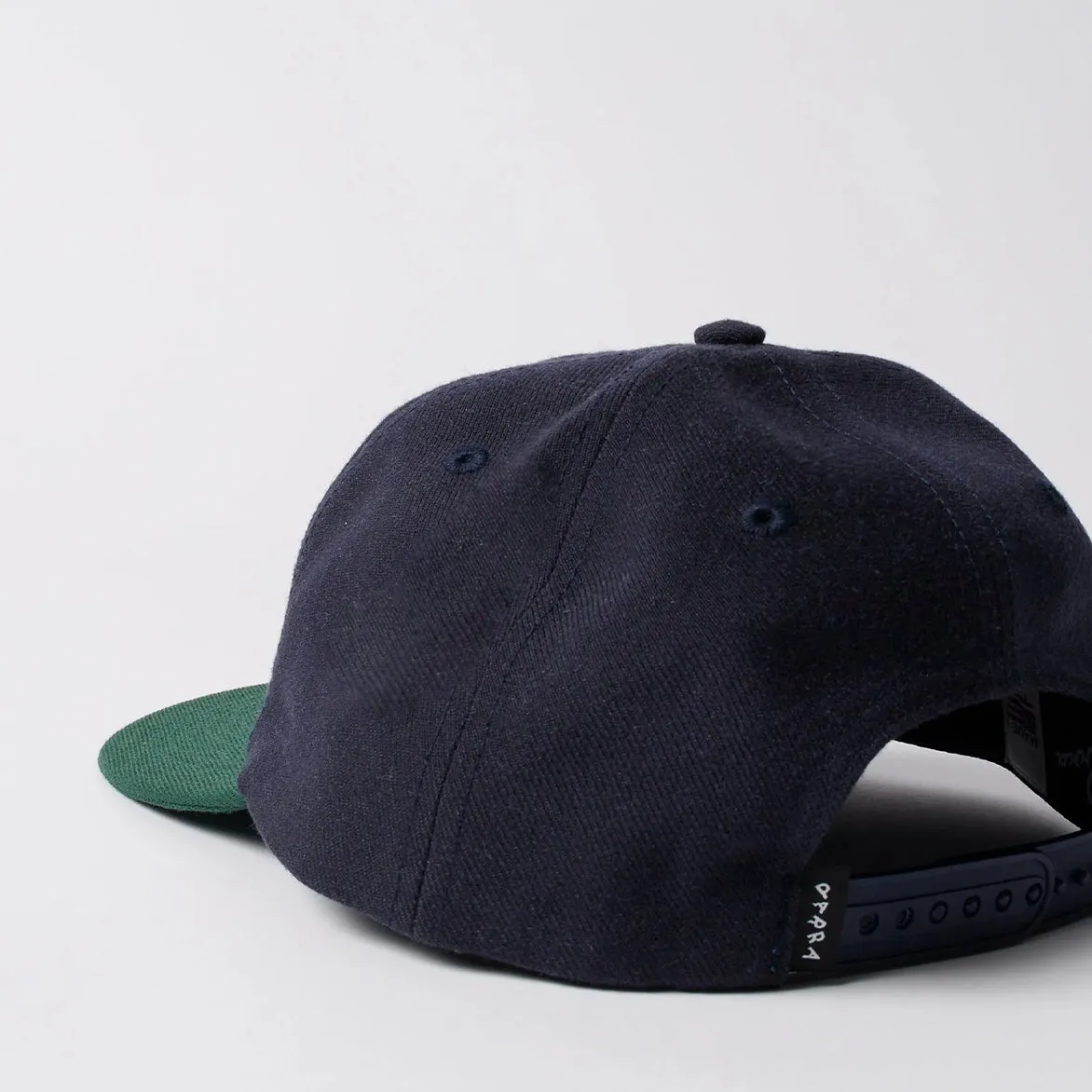 WORDLE LOGO 6 PANEL HAT - DARK NAVY sold by Lapstone & Hammer product image thumbnail 2