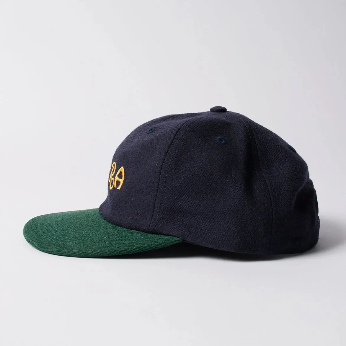 WORDLE LOGO 6 PANEL HAT - DARK NAVY sold by Lapstone & Hammer product image thumbnail 3