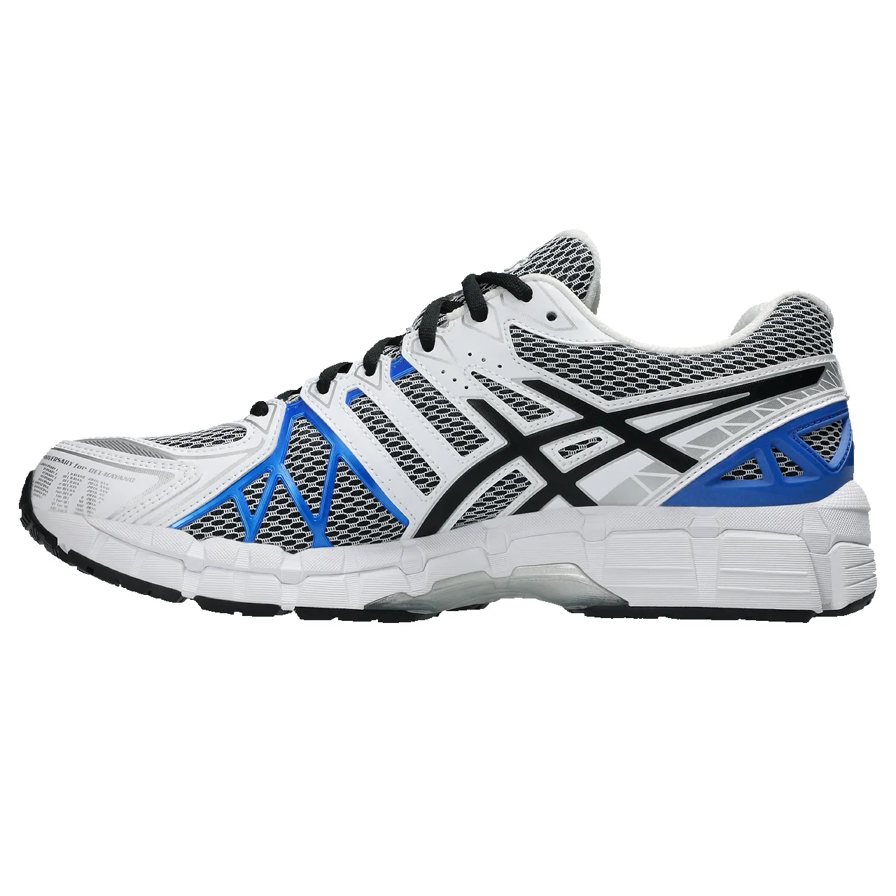 GEL-KAYANO 20 - WHITE / ILLUSION BLUE sold by Lapstone & Hammer product image thumbnail 4