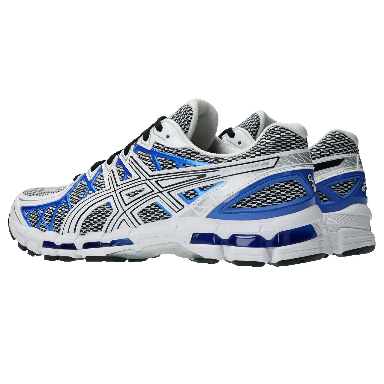 GEL-KAYANO 20 - WHITE / ILLUSION BLUE sold by Lapstone & Hammer product image thumbnail 3