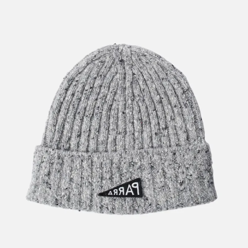 REVERSED FLAG BEANIE - GREY sold by Lapstone & Hammer