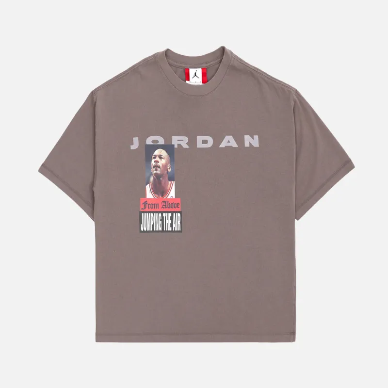 MJ IH ABOVE S/S TEE - CAVE STONE sold by Lapstone & Hammer