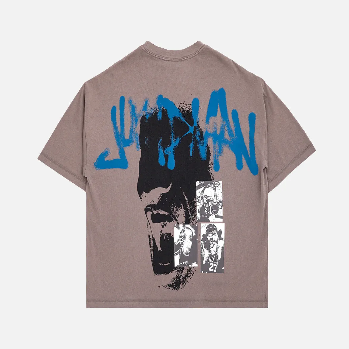 MJ IH ABOVE S/S TEE - CAVE STONE sold by Lapstone & Hammer product image thumbnail 2