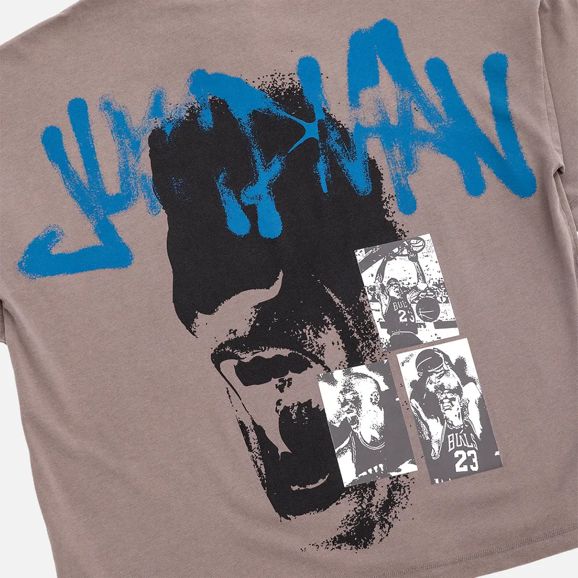 MJ IH ABOVE S/S TEE - CAVE STONE sold by Lapstone & Hammer product image thumbnail 3