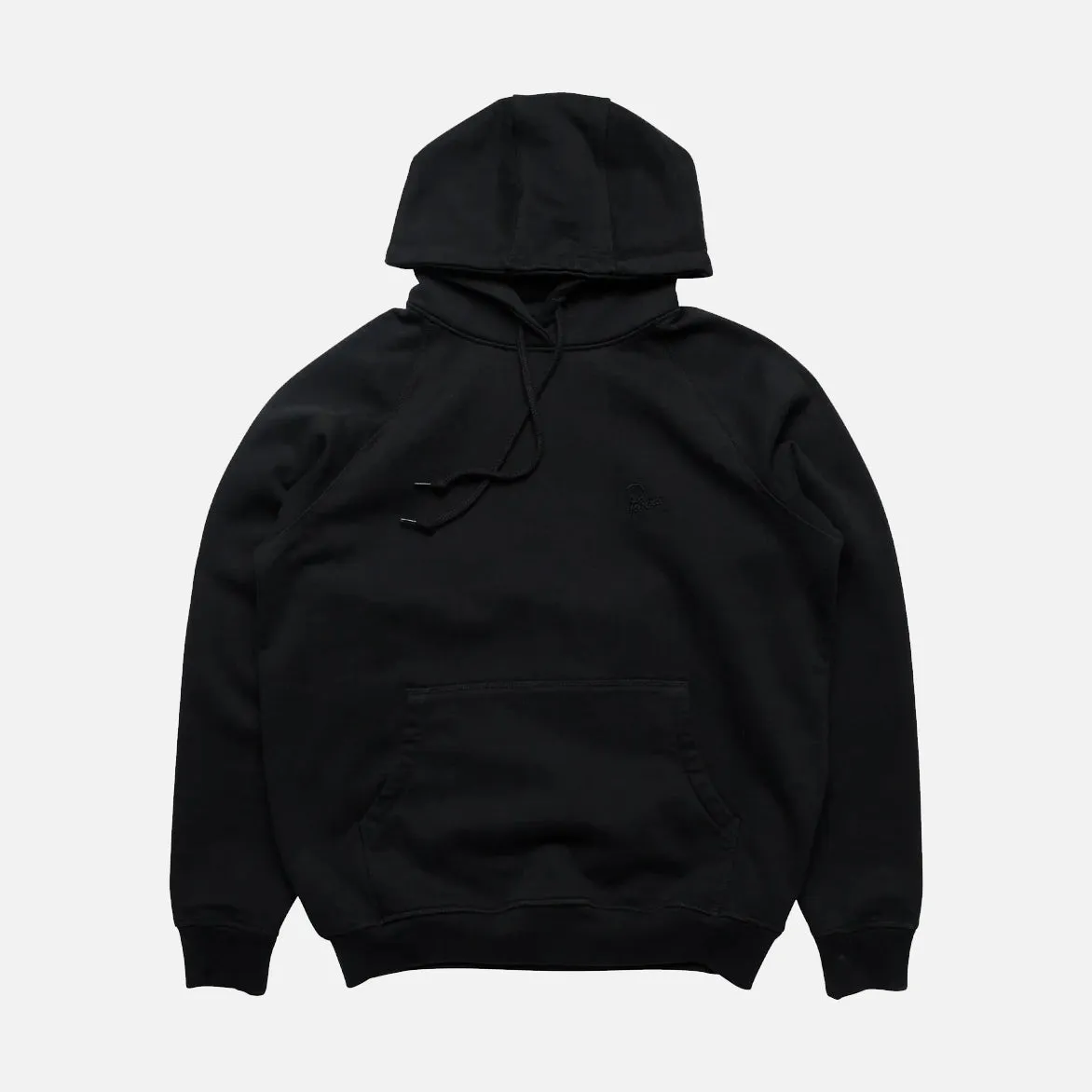 SCRIPT LOGO HOODED SWEATSHIRT - BLACK sold by Lapstone & Hammer