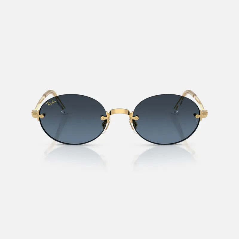 A$AP ROCKY X RAY-BAN RB3929 - GOLD / BLUE GRADIENT DARK GREY made by Ray-Ban