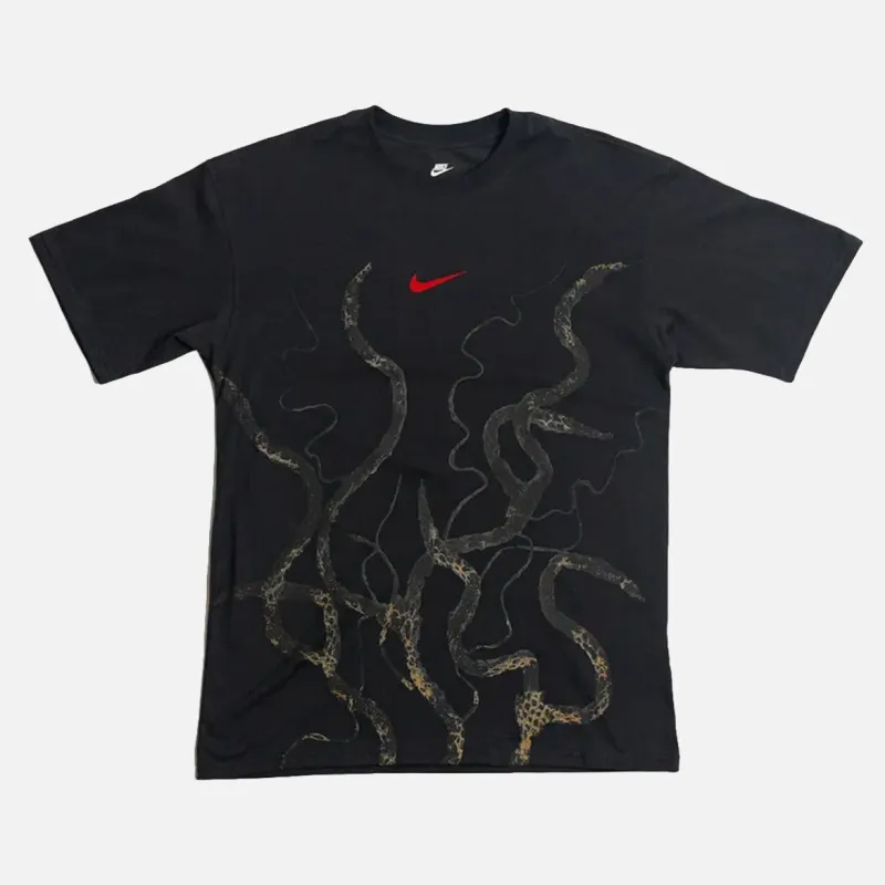 STRANGER THINGS X NIKE MAX90 TEE - OFF NOIR / UNIVERSITY RED made by Nike