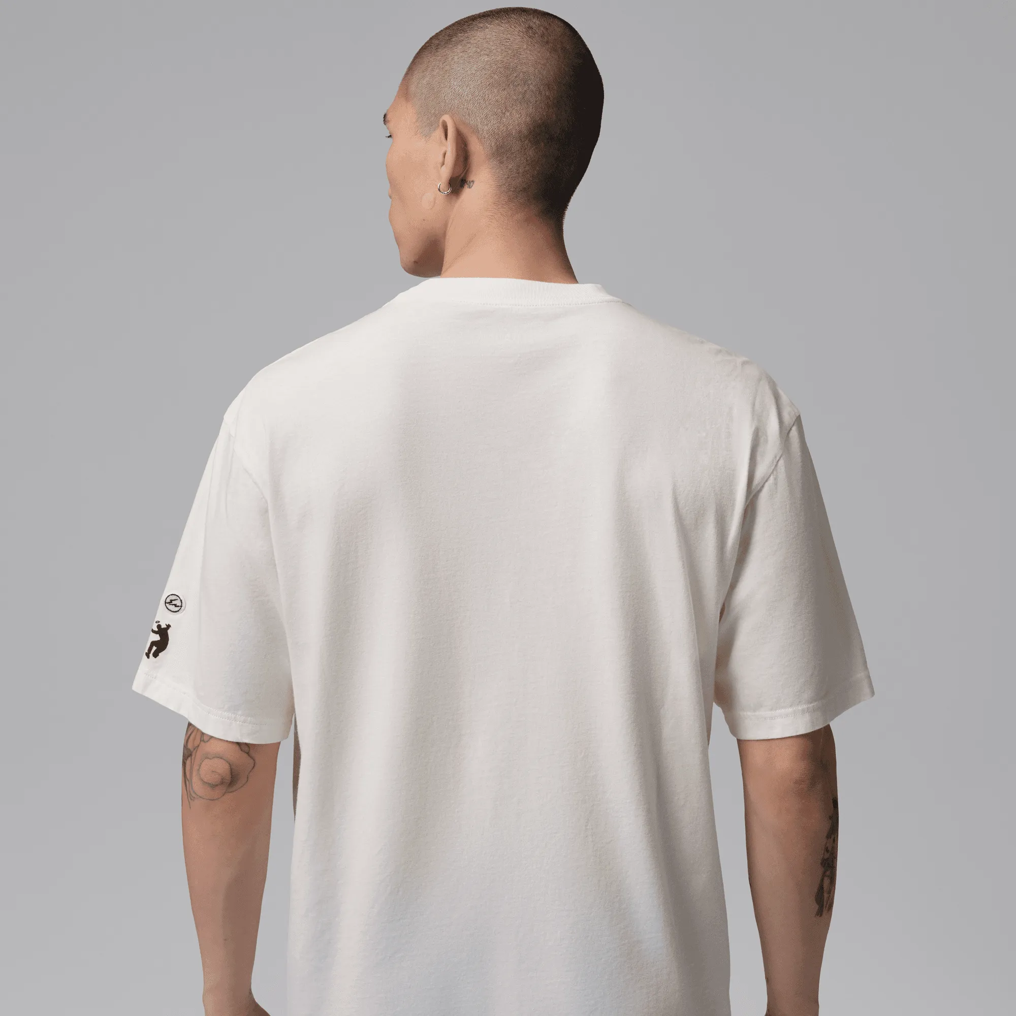 UNION X FRAGMENT X JORDAN MENS TEE - PALE IVORY sold by Lapstone & Hammer product image thumbnail 2