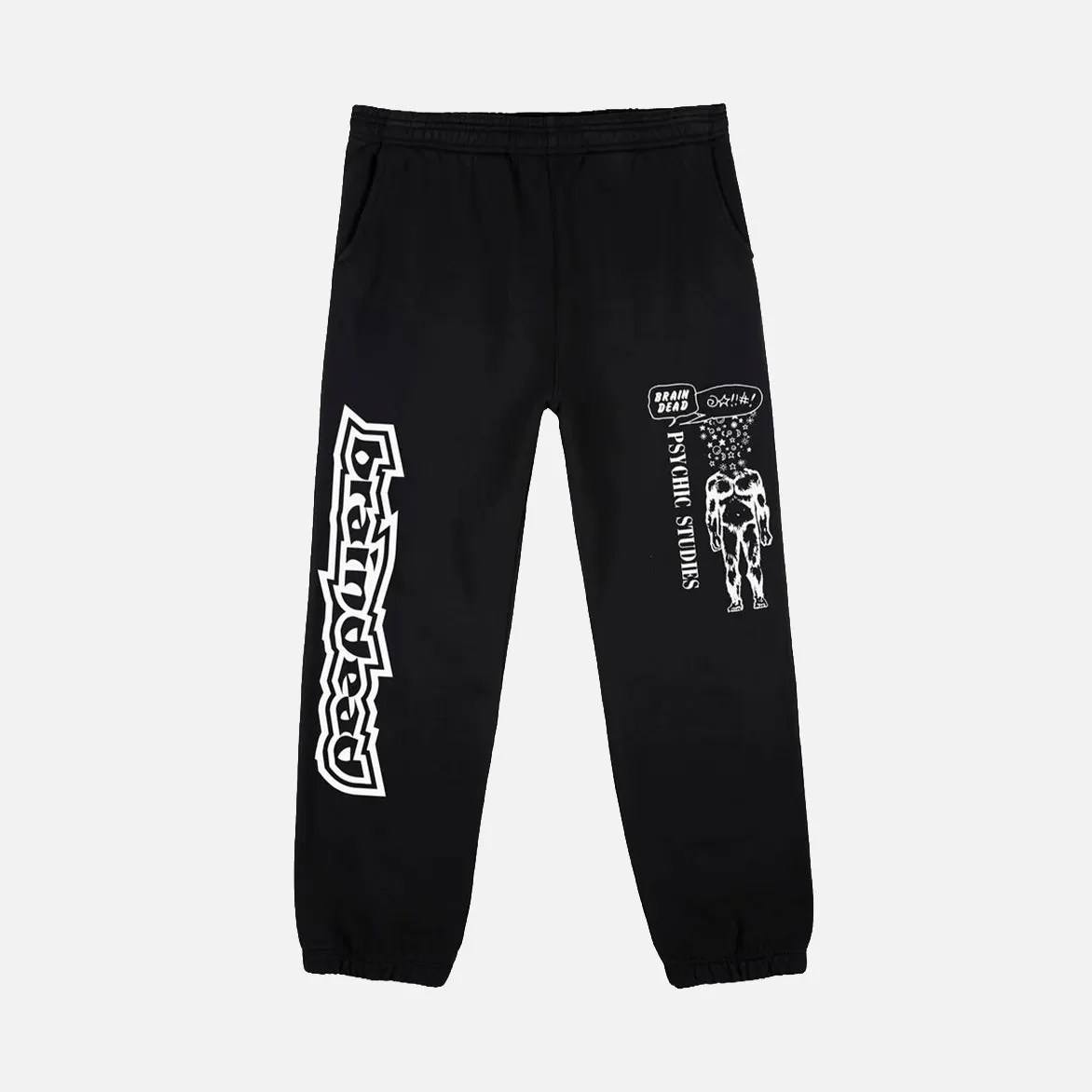 PSYCHIC STUDIES SWEATPANT - BLACK sold by Lapstone & Hammer
