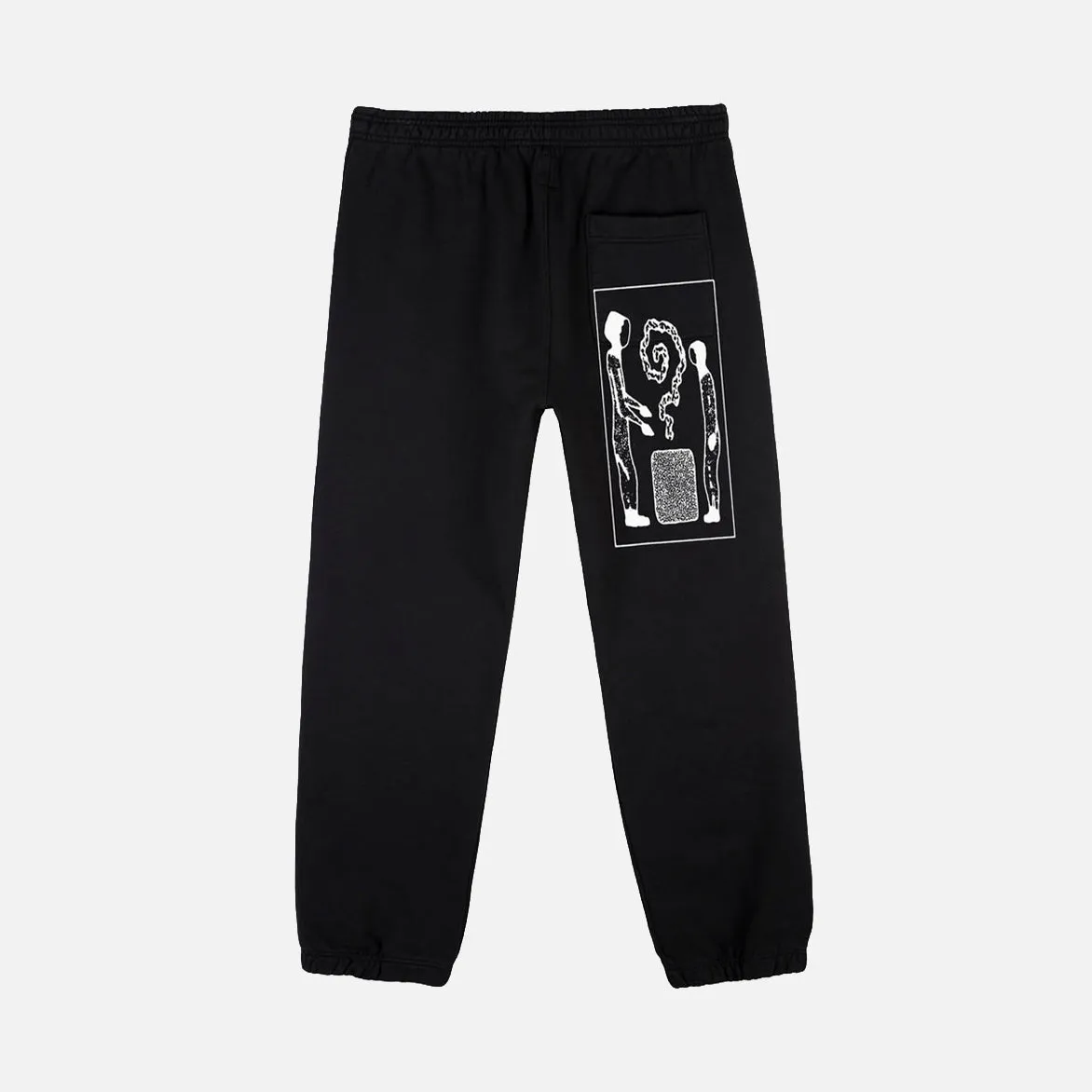 PSYCHIC STUDIES SWEATPANT - BLACK sold by Lapstone & Hammer product image thumbnail 2