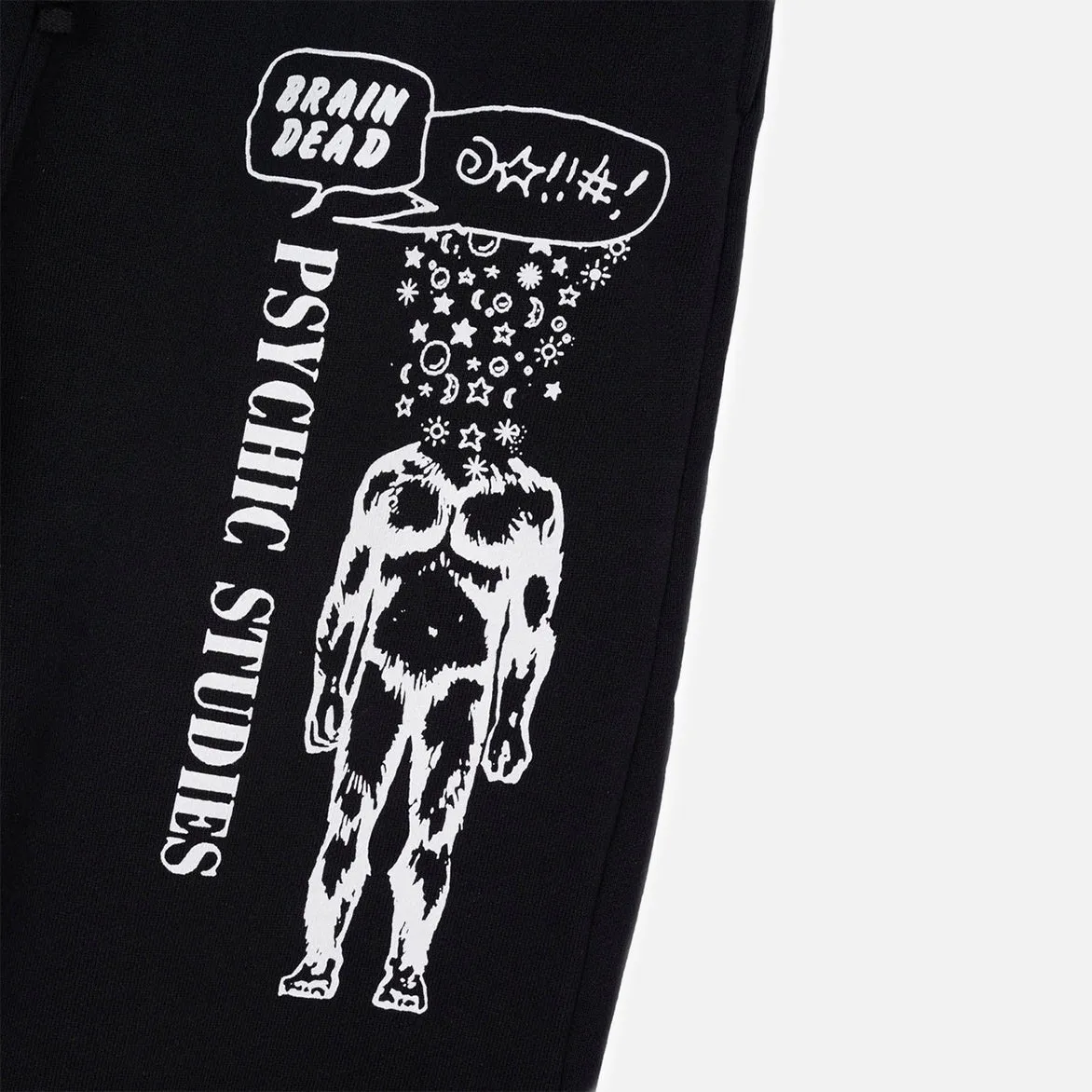 PSYCHIC STUDIES SWEATPANT - BLACK sold by Lapstone & Hammer product image thumbnail 3