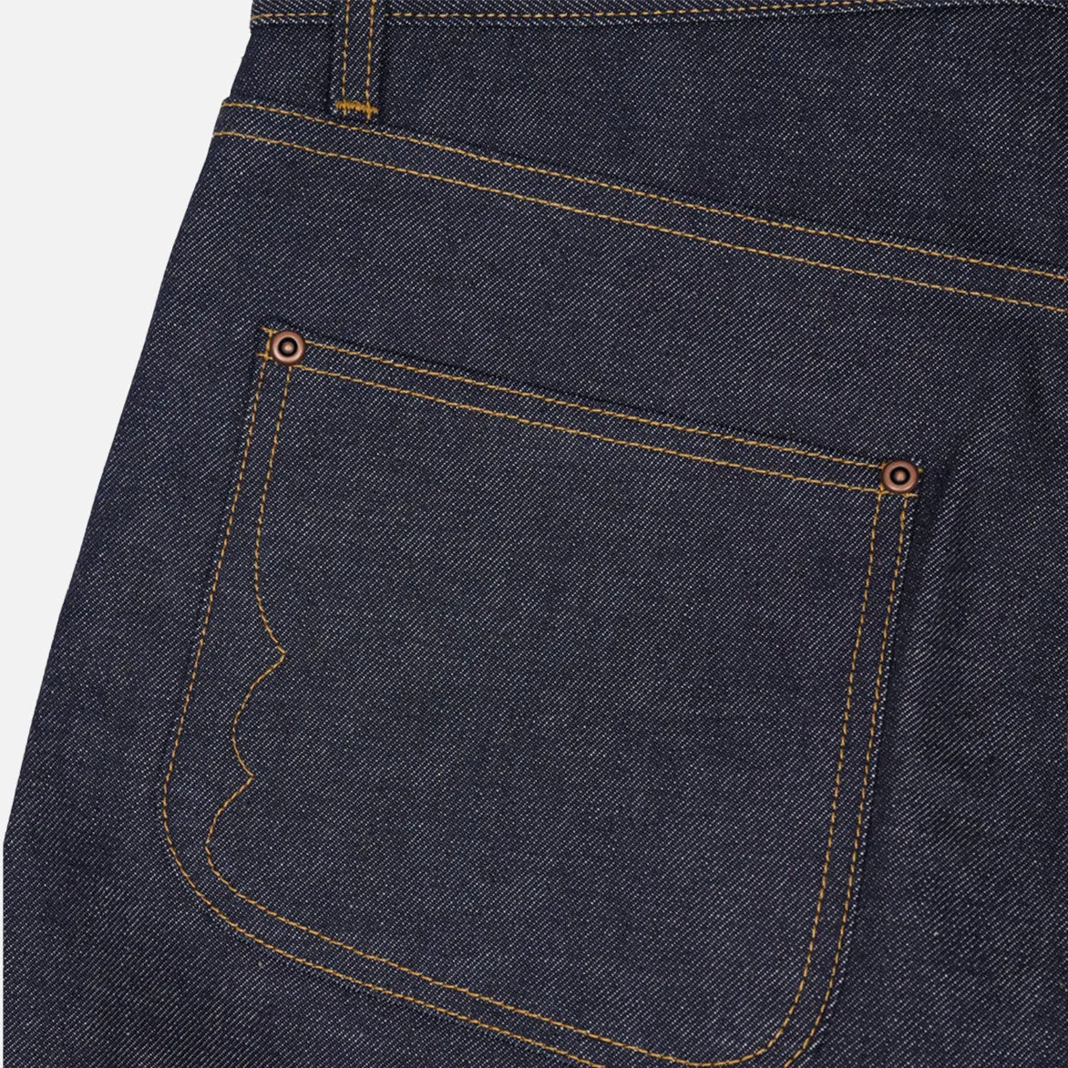 TYPE 00 15OZ SELVEDGE DENIM PANT - INDIGO sold by Lapstone & Hammer product image thumbnail 5