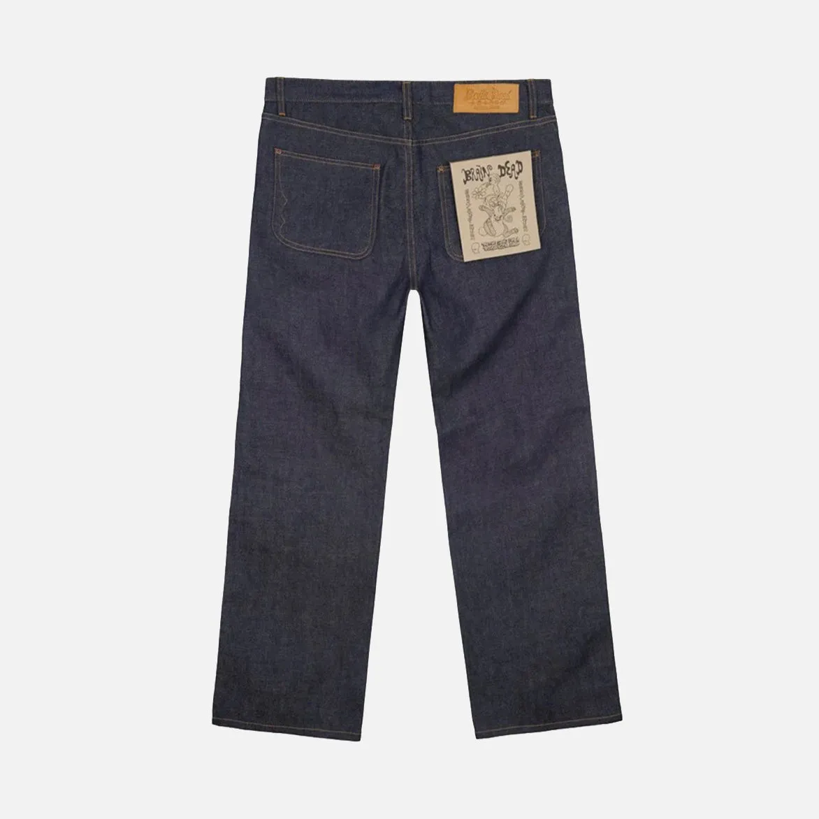TYPE 00 15OZ SELVEDGE DENIM PANT - INDIGO sold by Lapstone & Hammer product image thumbnail 2
