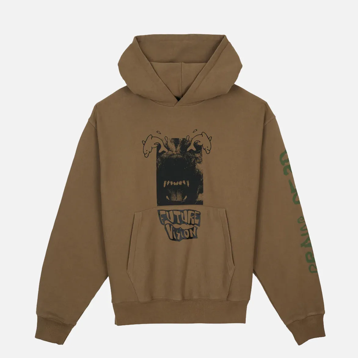 FUTURE VISION HOODIE - COFFEE sold by Lapstone & Hammer