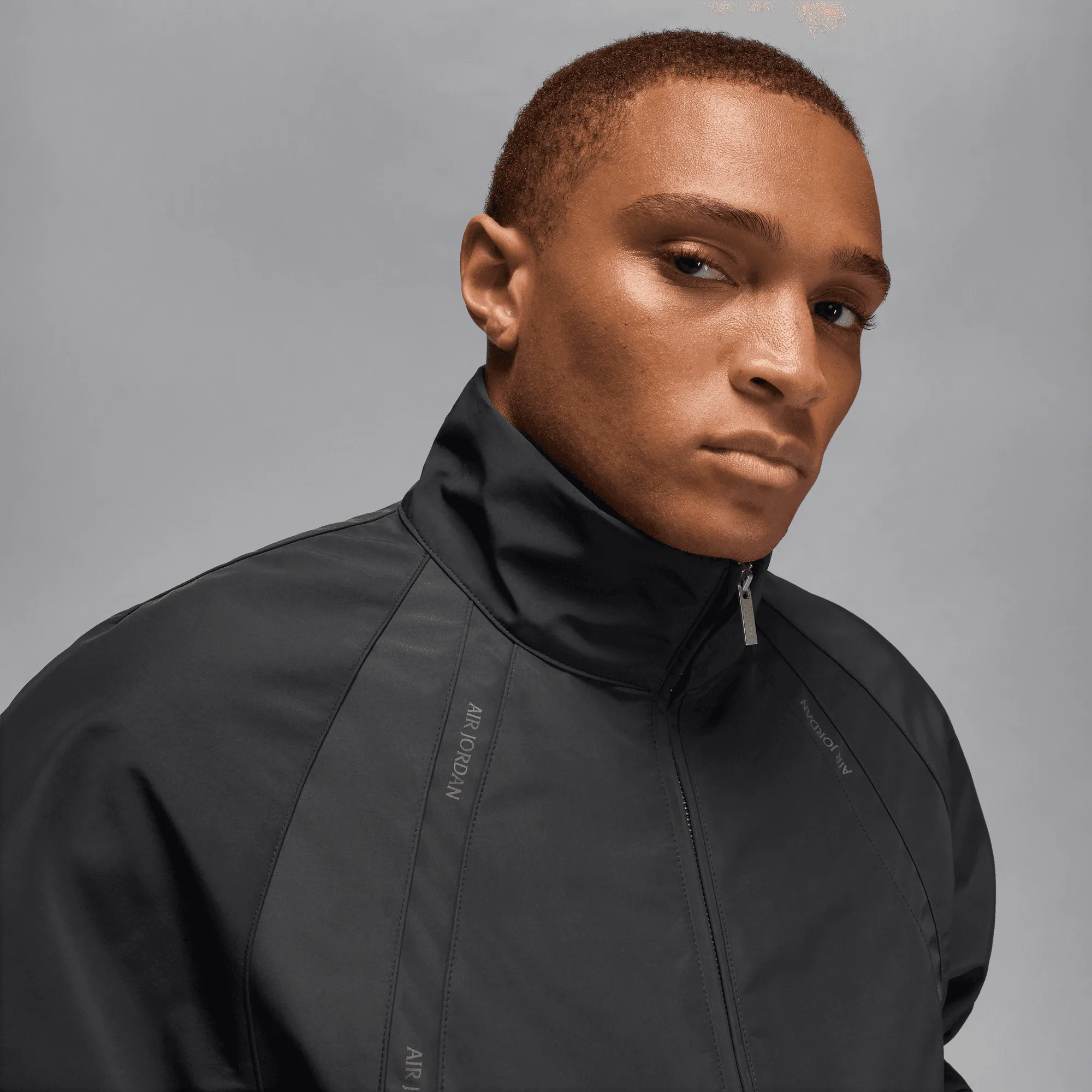 AIR JORDAN TRACK JACKET - OFF NOIR sold by Lapstone & Hammer product image thumbnail 4