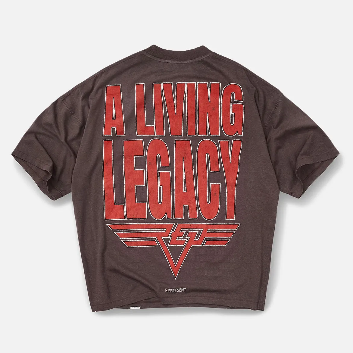 LIVING LEGACY TOUR REVERSIBLE T-SHIRT - NERO sold by Lapstone & Hammer product image thumbnail 2