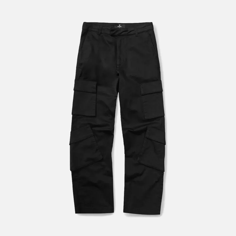 CARGO PANT - JET BALCK made by Represent