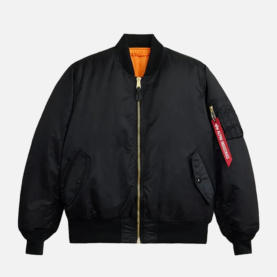 MA-1 BOMBER JACKET (HERITAGE) - BLACK sold by Lapstone & Hammer