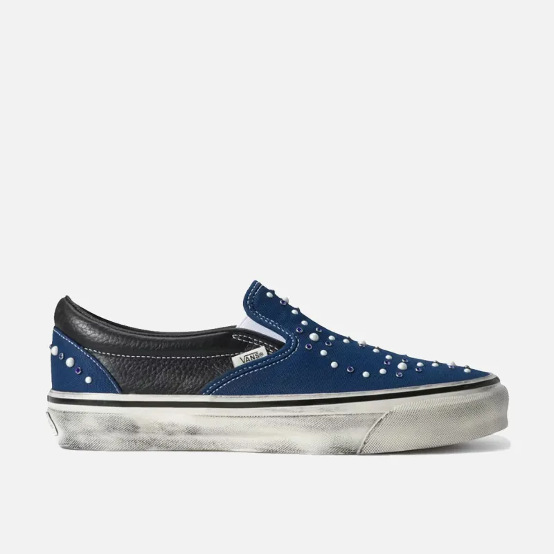 LX CLASSIC SLIP-ON 98 "PEARLIZED" - INDIGO BLUE made by Vans