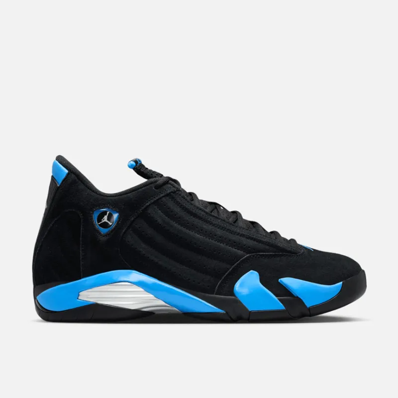 AIR JORDAN 14 RETRO "BLACK / UNIVERSITY BLUE" made by Jordan