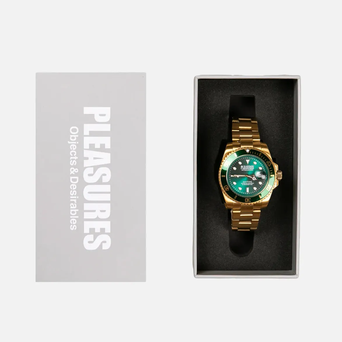 ANYTIME WATCH - GOLD / GREEN sold by Lapstone & Hammer product image thumbnail 5