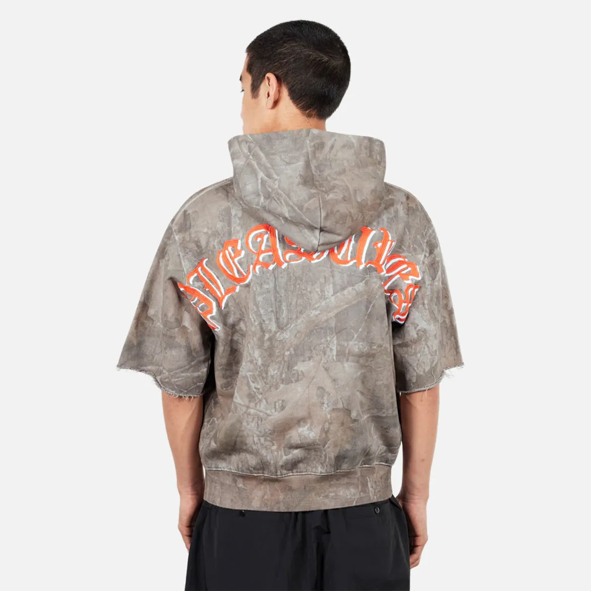 CUT OFF HOODIE - CAMO sold by Lapstone & Hammer product image thumbnail 4