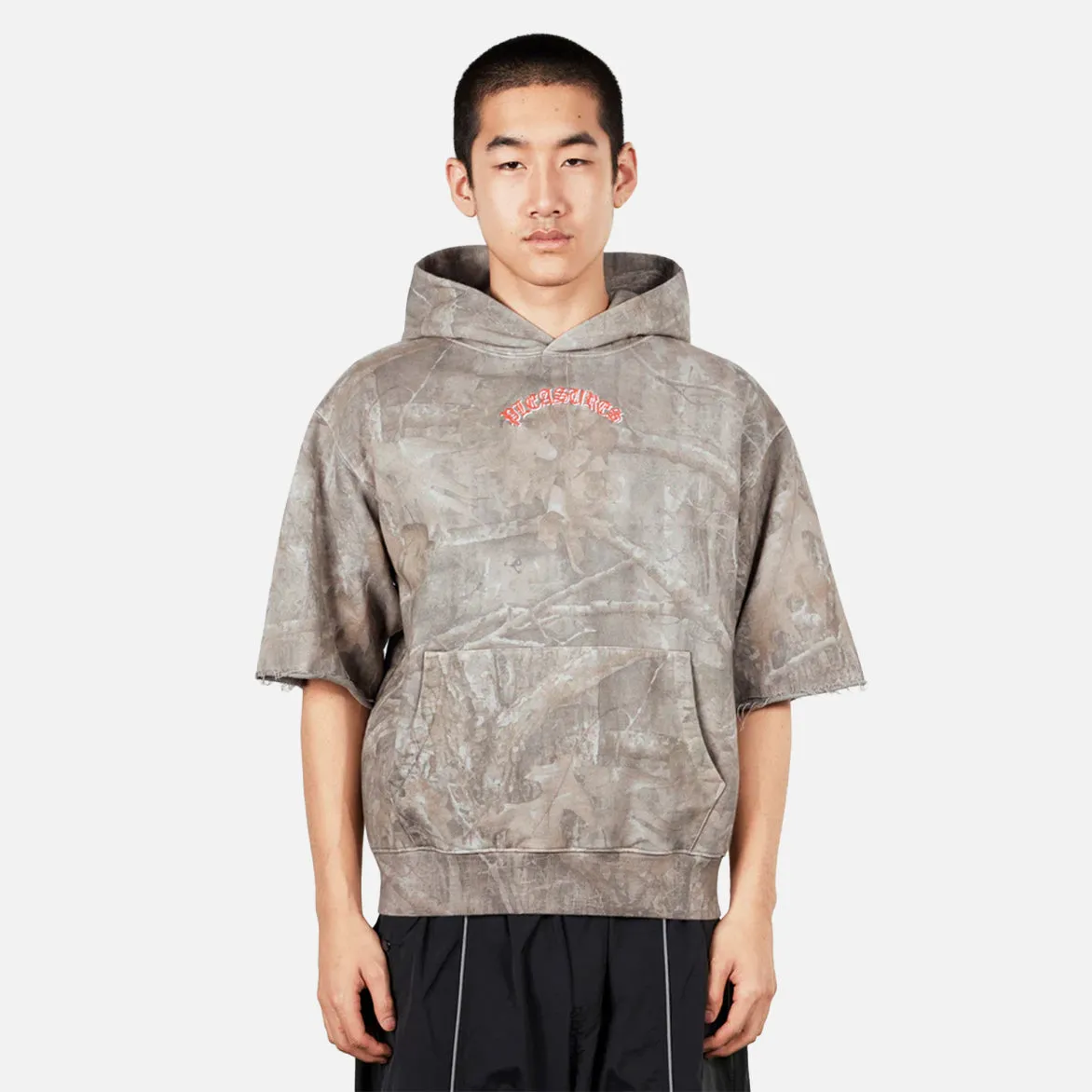 CUT OFF HOODIE - CAMO sold by Lapstone & Hammer product image thumbnail 3