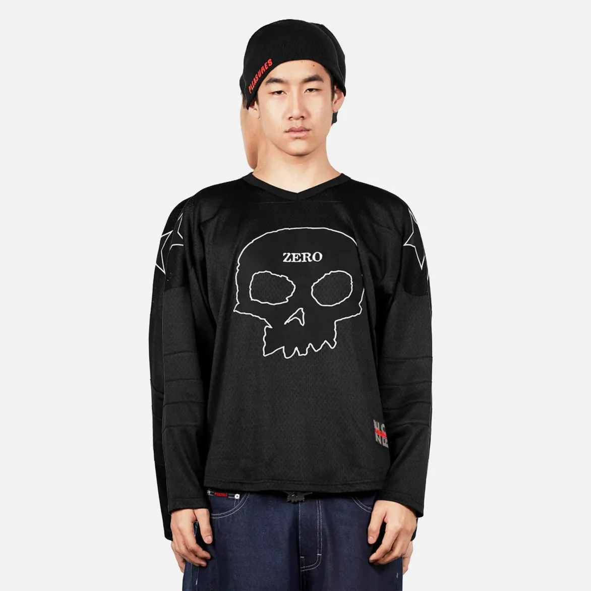 JAMIE HOCKEY JERSEY - BLACK sold by Lapstone & Hammer product image thumbnail 4