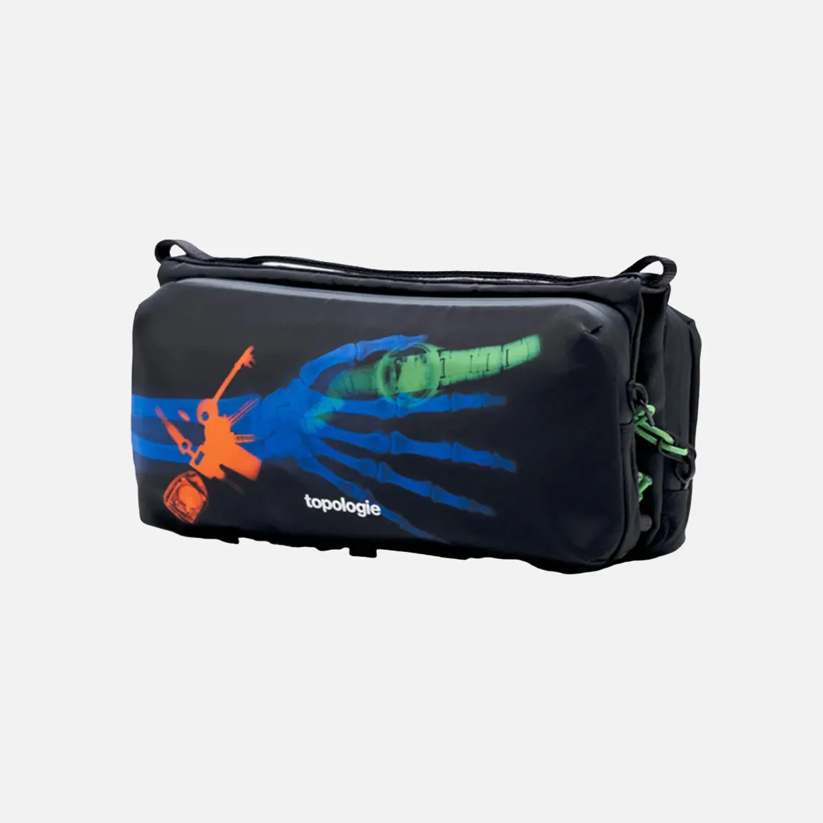 TOPOLOGIE X PLEASURES SACOCHE MEDIUM - BLACK sold by Lapstone & Hammer product image thumbnail 2