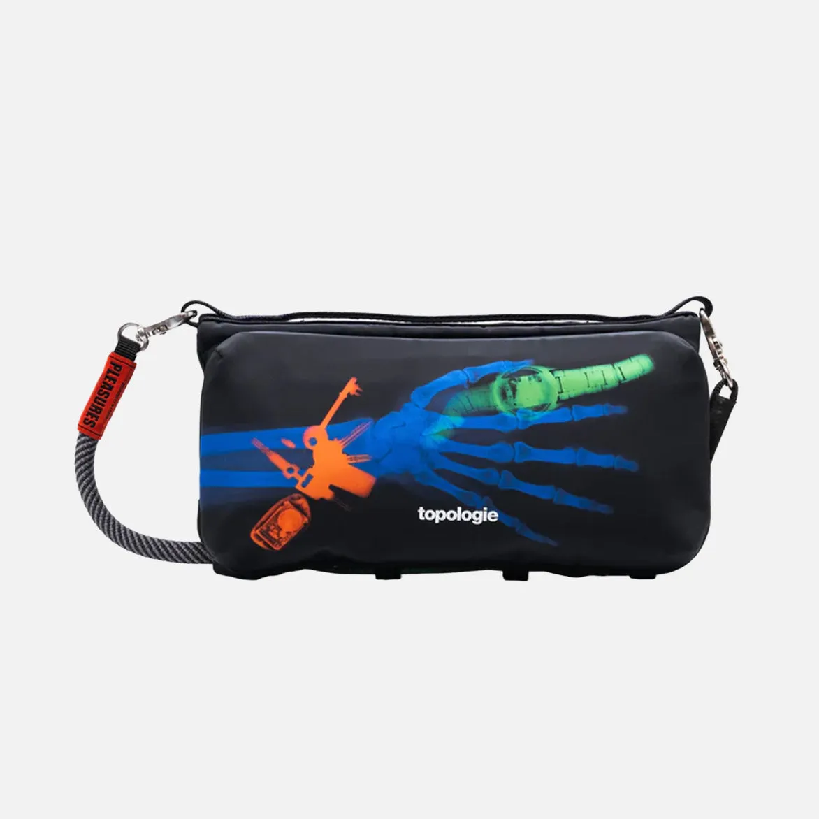 TOPOLOGIE X PLEASURES SACOCHE MEDIUM - BLACK sold by Lapstone & Hammer