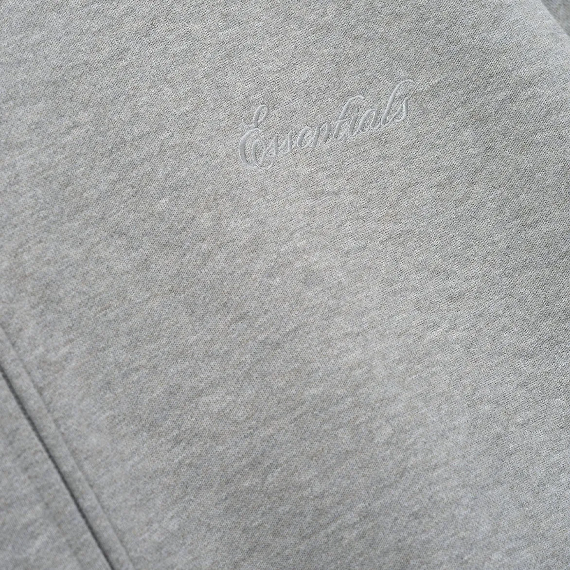 SIGNATURE CLASSIC FULL ZIP HOODIE - CONCRETE HEATHER sold by Lapstone & Hammer product image thumbnail 3