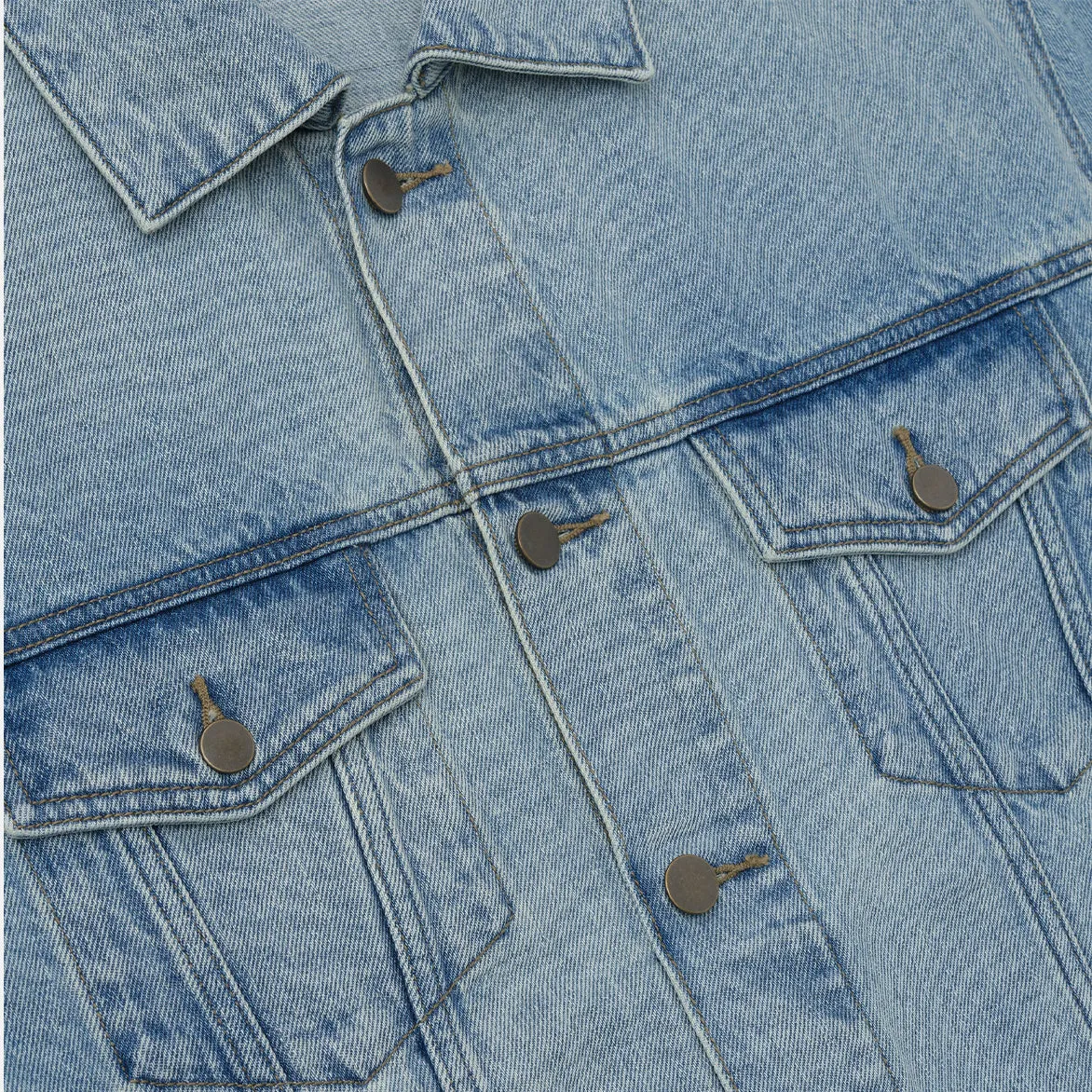 CLASSIC DENIM JACKET - CLASSIC BLUE sold by Lapstone & Hammer product image thumbnail 3