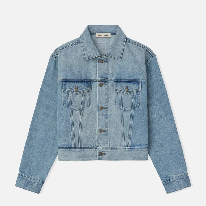 CLASSIC DENIM JACKET - CLASSIC BLUE made by Fear of God