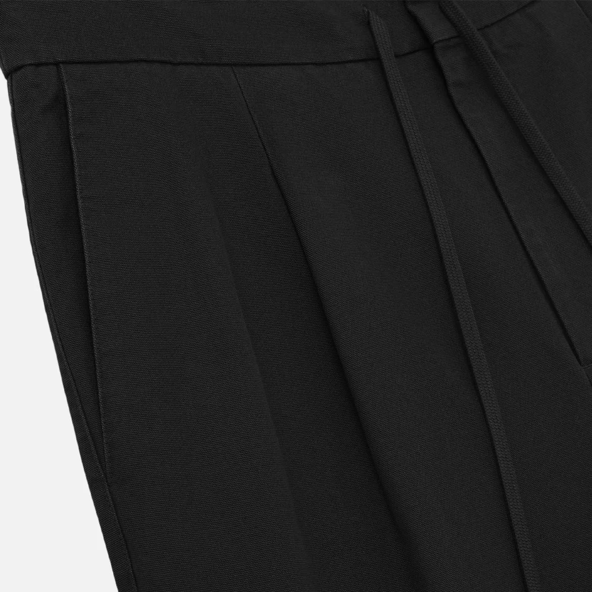 Cotton Canvas Pleat Front Pant - VINTAGE BLACK sold by Lapstone & Hammer product image thumbnail 3